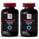 Vision balance - EYE VISION SUPPLMENT - Jasnější scény, Oční síla, Lepší obraz, Křišťálové vidění, Sharp linky, Oční čistota, Zaostření výhoda, Čisté zraky, Vidid vidění 2 Lahvička 120 Kapsle