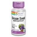 SOLARAY Grape Seed Extract 200 mg Plus Bioflavonoidní komplex 124; Zdravá kardiovaskulární a krevní plavidla Podpora 124; 60 VegCaps