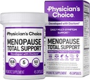 Lékařský choICE Menopauza Probiotický dodatek pro ženy - Podporuje Hormon Balance, Hot Flashes, Noční poty, Weight Management, Bloating & Gut Zdraví - s Black Cohosh, Resveratrol + - 45ct