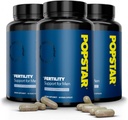 Doplněk plodnosti pro muže - Lékař Vyrobeno v USA - Prenatální vitamíny - Mužské doplňky plodnosti - Booster - Count & Motility Activator - 90 Vegan Kapsle (3 měsíce dodávky)