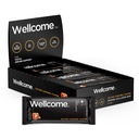 Welcome Salted Caramel Marine Kolagen Protein Bar s Reishi Houba pro energii a imunitní podporu - Adaptogenní Snack Bar - Dairy Free Health Bar pro funkční aktivní životní styl (Pack of 12)