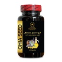 CHIA Seed Supplement - Vysoká vlákna a bílkoviny s Omega33 dodatek, chia Seed Vitamin, Vegan chia Seed Oil, chia Seed Oil softgels - 1 láhev
