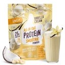 FlavCity Vanilla All in One Protein Shake Powder - On the Go Meal Alternative + Collagen Peptides, Reishi & Cordyceps - Focus, Skin, Hair & Joint Support - 100% tráva Fed Syrovátka, 20 Služeb