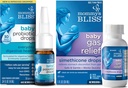 Maminčina Bliss Baby Probiotic Drops Everyday for Digestive and Imunity Health, 30 Servings (Pack of 1) with Fast- acting Baby Gas Relief Drops 100 Servings (Pack of 1)