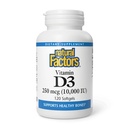 Přírodní faktory Vitamin D3 - Denní dodatek pro kost a podporu - vitamín D Doplatek AIDS Zdravý imunitní systém Funkce - Podporuje silné spojky & kolena - 120 Softgels (120 Služeb)