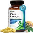 Wellnee Joint Support Supplementary - Glucosamine Chondroitin MSM, Boswellia & Turmeric - Zmírňuje Joint Discomfort & Podporuje flexibilitu - Wellknein Joint Support - 90 Kapsle, 30 Služeb