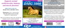 SU-PER DMG 3000 Koňský dodatek - Trénink & Performance Support Liquid - Podporuje normální kardiovaskulární imunitu a svalovou funkci - 1 gallon, 4 měsíční dodávka