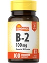 Sundance Vitamin B-2 D124; 100mg FLAVIS 124; 100 Kapsle 124; Essential vitamin dodatek FLAVIS 124; Non- GMO a gluten Free Formule