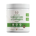 Grass- Fed Colostrum & Collagen Powder 124; Gut Health, Hair, Skin & Joint Support CLAS124; Nový Zéland Bovine Colostrum, Hydrolyzed Collagen Peptides, 300mcg Biotin CLAS124; Vanilla Bean CLAS124; 28 Servings