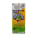 Cherifer Forte Sirup zpevněný zinkem s taurinou a dvojité Chlorella růstový faktor + zinek Orange Flavor 240 ml