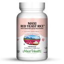 Maxi Zdraví Kosher Maxi Červená Yeast Rýže s Coenzym Q10 & Policosanol (Neochucený 120 Počet (balení po 1))