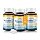 Lovita vápník Citrát 800 mg s hořčíkem, vitamin D3 & K2, síla kostí a hustota dodatek pro ženy a muže, podporuje zuby, imunitní zdraví, gluten zdarma, Non- GMO, 360 Vegan tablety