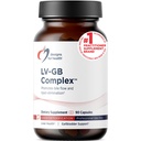 Designy pro zdraví LV-GB Komplex - Játra Detox Doplňky pro žlučník Podpora s Mlékem Thistle, Artichok, Vitamíny + Ox Bile - Podporuje Bile Flow + Toxin Eliminace (90 Kapsle)