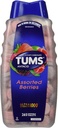 Tums Ultra Assiled Berries 265 Tablet - Maximální síla Antacid & Vápník Dodatek