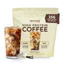 Vysoký protein Káva Prášek 25 Grams Whey Isolate100mg přírodní zelený čaj kofein 124; 0 Přidaný cukr Keto gluten zdarma 99,9% laktóza zdarma 124; Hot nebo Iced15 Serving 15 Servings (17 OZ, Francouzská vanilka)