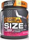 SSA Creatine Monohydrát Prášek s D- Ribose pro svalovou gain a Volumization, Rapid Muscle Recovery 124; Čistá mikronizovaná creatin creditor 124; Míchání času 124; 1.2lb (Melon Candy)