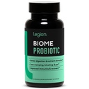 LEGION Biome Probiotic - Přírodní Probiotika Gut doplněk zdraví pro ženy a muže - Probiotické nutriční doplňky pomáhají snížit nadýmání, křeče a plyn - Colon zdraví Probiotické pilulky, 30 Služební