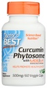 Lékaři Nejlepší Curcumin Phytosome s Meriva, Non- GMO, Vegan, 60 Veggie kapsle (balení po 1)