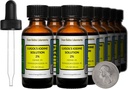 Lugol 's jód / 2% Solution / 12 Oz in Dvanáct Amber Glass Bottles / Free Droppers / USA