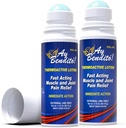 Ay Bendito! Thermoactive Lotion for Faster Pain Relief on Joints and Muscle Function - 3.18 oz Roll- on - Two Pack