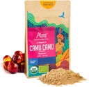 Andes Camu Camu Ovocný prášek (Myrciaria dubia) - bohaté na vitamín C a kyselinu askorbovou - imunostimulant a udržení mozkové aktivity - Non GMO, Vegan
