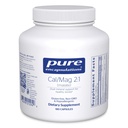 Čistá enkapsulace Cal / Mag (Malate) 2: 1 - vápník a hořčík (Malate) - dodatek ke zdraví kostí * - Optimální absorpce - Vegan & gluten zdarma - 180 Kapsle
