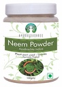 Neem Leaf Powder 100 Gm Credi124; Azadirachta Indica Credi124; Wild Created Neem Leaf Powder Credi124; Very Bitter Neem Supplement for Skin Hair and Detox Creditor 124; non GMO, Gluten Free, Vegan