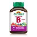 Jamieson Delicious Žvýkací Formule B Komplex Berry Bliss 90 Tablety