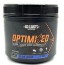 "Optimalizovaný" Blue Razz Pre- Workout Powder / Masivní čerpadla / Zvýšení svalové hmoty, síla & Focus / Beta Alanine + L- Citruline + Betaine Anhysible + Creatine + Caffeine Anhysible / 30 Servings