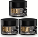 Shilajit Resin - Organic Shilajit Resin Třetí strana Testováno Bohaté v 85 + Stopy Minerály, Gold Grade Himalayan Pure Shiljait for Energy (1 Fl Oz (balení po 3))