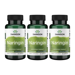 Swanson Naringin 500 miligramů 60 tobolek (3 balení)