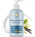 Magnesium Lotion k úlevě od svalové křeče a bolestivost 124; Calming & Recovery Support, Muscle Relaxation CLAS124; Topical Magnesium Cream for Leg Cramps CLAS124; Maximum Absorpce CLAS124; s Shea Butter CLAS124; 8 fl oz.