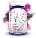 Nootropics Depot High Potency Milk Thistle Extract Kapsle 124; 200mg Silymarins from Silybum marianum PHAR124; 60 Count