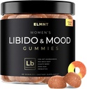 4,050mg Libido Booster pro ženy KSM- 66 Ashwagandha Gummies w. 30x Síla Red Maca Root - nejsilnější žena Libido Mood Booster + Hormon Balance pro ženy Cortisol Reducer & Stress Relief Gummy