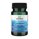 Swanson Luteolin Complex w / Rutin - Mozek Support Supplement Promoting Memory, Mood & Cognitive Health - Přírodní vzorec pro udržení nervového systému - (30 Veggie Kapsle)