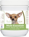 Zdravé Breeds Chihuahua Multi- Essentials Powder for Dogs - ideální doplněk vitamínů, minerály a antioxidanty pro vašeho psa - 8 oz
