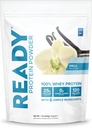 Připravený Proteinový prášek ® - 25g syrovátkový protein, 120 kalorií, 0g přidaný cukr - 7 jednoduchých přísad - Žádné umělé přísady - Gluten- Free, Clean & Natural - Vanilla (1 libra sáček)