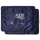 2 FlexiKold Gel Ice Packs (Standard Large: 10.5 "x 14.5") - opakovaně použitelné studené balení pro zranění, pro bolest zad, Migréna Relief Pad, Po operaci, Poporodní, Bolest hlavy, Rameno - 6300-COLD 2PK