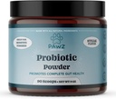 PAWZ Probiotický prášek pro psy - 90 Scoops Steak Flavor - Promotes Gut Health and Digestion - Probiotics Supplement Support Imunitary System & Skin and Coat Health - Vhodné pro všechny typy psů