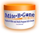 Mite- B- Gone Mite Cream & Bite Relief - 10% přírodní sírný krém pro víceúčelové bity, červenost, svědění, a podráždění current 124; Bezpečné pro děti a dospělé 124; Rychlé a efektivní pro všechny typy kůže 124oz