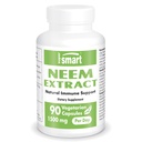Supersmart - Neem Extract 1500mg za den - Azadirachta Indica Leaf Oil Extract - Neem Supplement PHARMAN124; Non- GMO & Gluten Free - 90 Vegetariánských kapslí