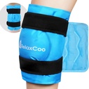 XXL Knee Ice Pack Wrap, opakovaně použitelné studené balení pro kolena zranění bolest a otoky