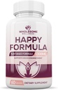 Zdravé Wellness Happy Formule Přírodní Formule Relief Dodatek pro ženy & Muži 124; 60 Kapsle