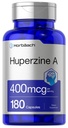 Horbäach Huperzine A 400mcg CLAS124; 180 Kapsle CLAS124; Non- GMO, gluten zdarma dodatek