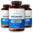 VITASEI Prostabionic s Graminex, Saw Palmetto, Pygeum Africanum - Kontrola močového měchýře a prostaty doplňky pro muže - 60 Kapsle (balení po 3)