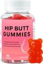 Hip Butt BBL gummies pro rychlý růst a zvýšení zadku, 60 Booty Gummies pro větší zadek rychlý, Booty Gummies pro váhu gainer pro ženy zadek vylepšení