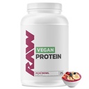 RAW Vegan Protein Powder, Acai Bowl - 20g Plant- Based Protein Powder & Fortified with Vitamíny for Muscle Growth & Recovery - Low-Fat, Low Carb, Přirozeně ochucené & Sweeced - 25 Služeb