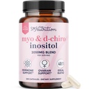 Myo- Inositol & D- Chiro Inositol pro rovnováhu hormonů pro ženy cca. 124; Ideální 40: 1 poměr cca. 124; Menstrual Cycle and Ovarial Health Support Supplementary Appendix 124; Myo 2000mg & D Chiro 50mg s vitaminem B8 cca. 124; 240 Count