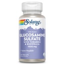 SOLARAY Glucosamine Sulfath 1500mg, Zdravá společná podpora Dodatek, Výkonné Connective Tissue a Joint Health Formule s turmeric & Boswellia, 60- denní záruka vrácení peněz, 30 Serv, 60 VegCaps