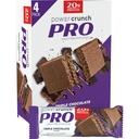 Power Crunch PRO Protein Wafer Bary, High Protein Snacks s vynikající chutí, Triple Chocolate, 2.0 Ounce (4 Počet)